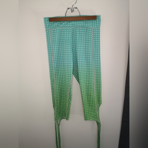 Flexi Lexi Dancer Legging - green and blue retired print - Picture 2 of 5